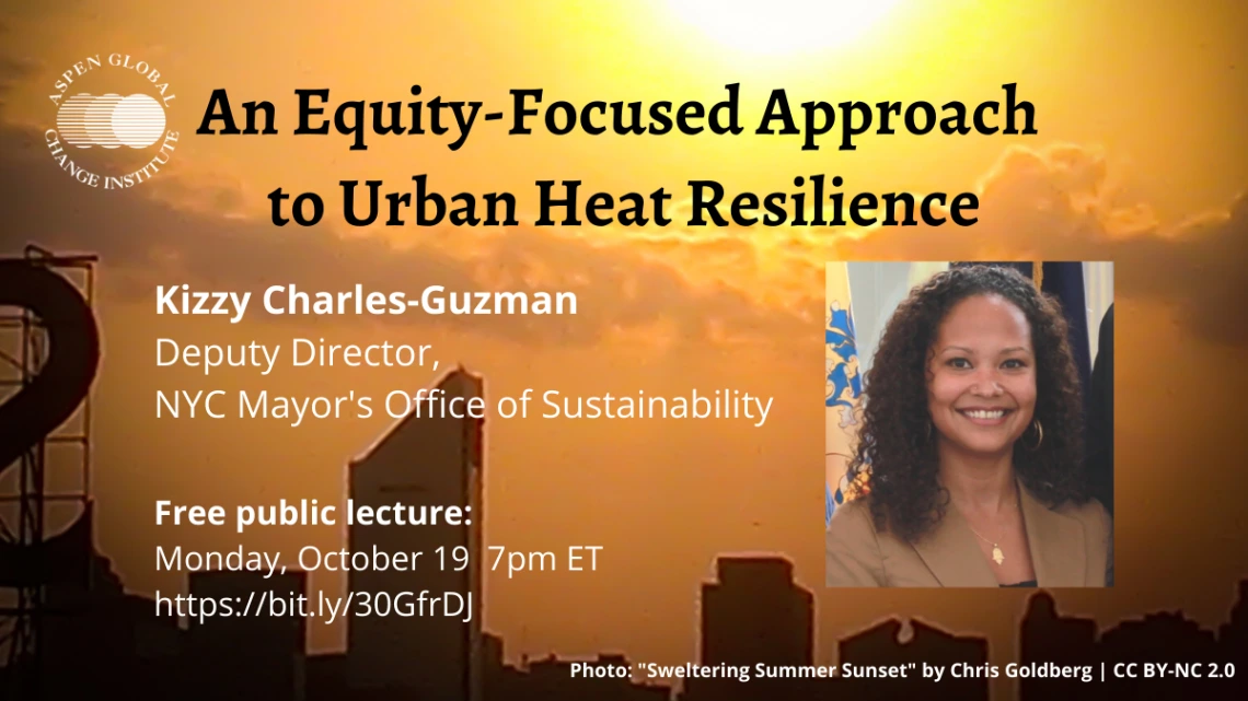 An Equity-Focused Approach to Urban Heat Resilience poster
